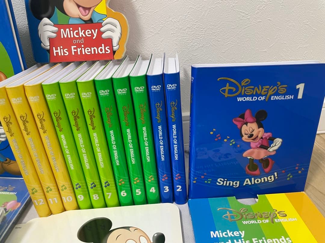 DWE ディズニー英語システム　シングアロングセット　新子役　美品　742