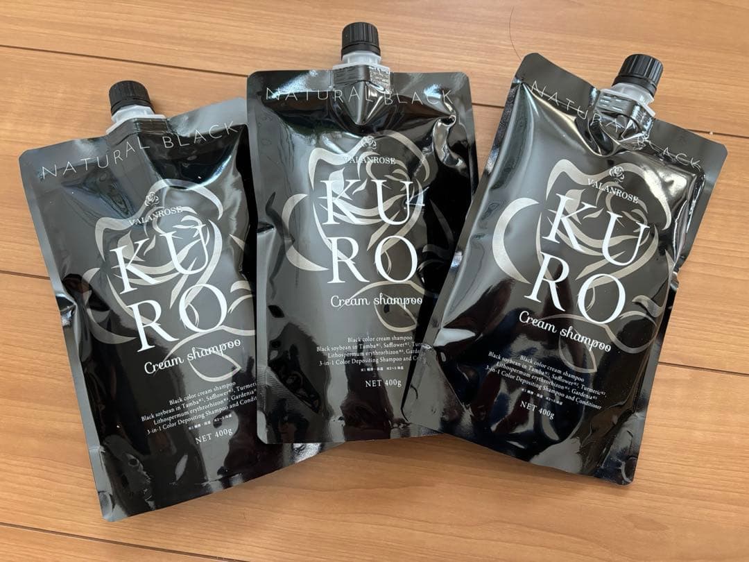 VALANROSE KURO Creamshampoo ナチュラルブラック