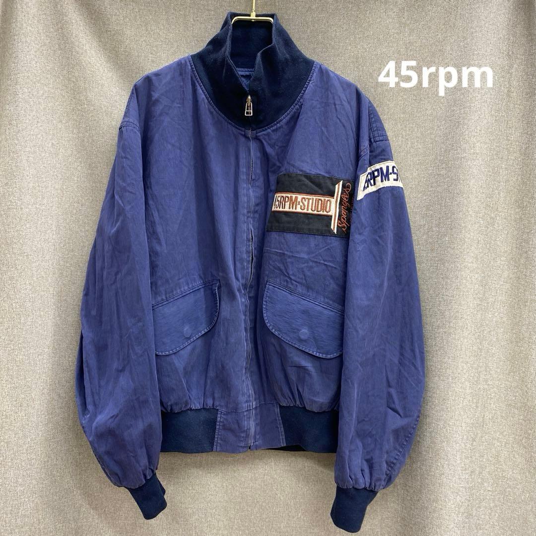 N106◯ 45RPM ジップアップジャンパー