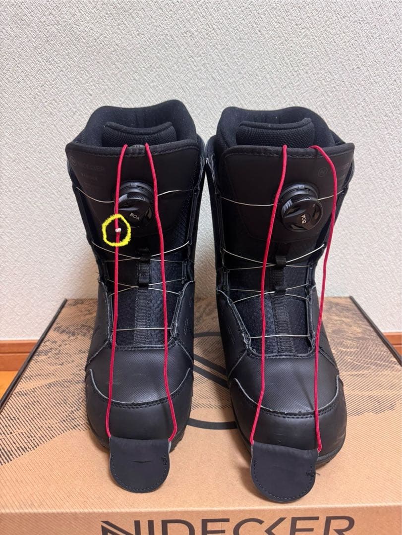 【美品】NIDECKER ナイデッカー RANGER スノーボード ブーツ