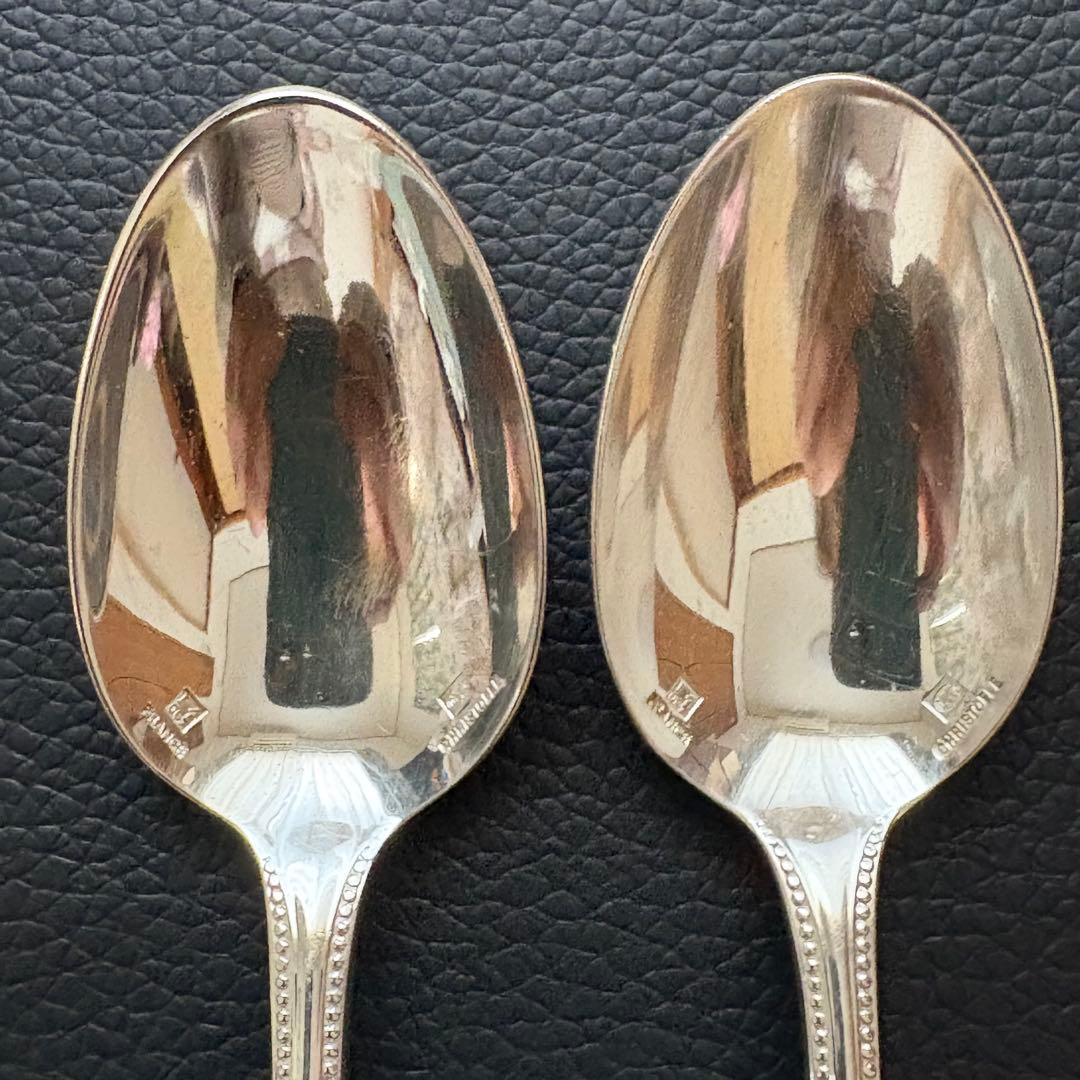 クリストフル　パール　コーヒースプーン8点