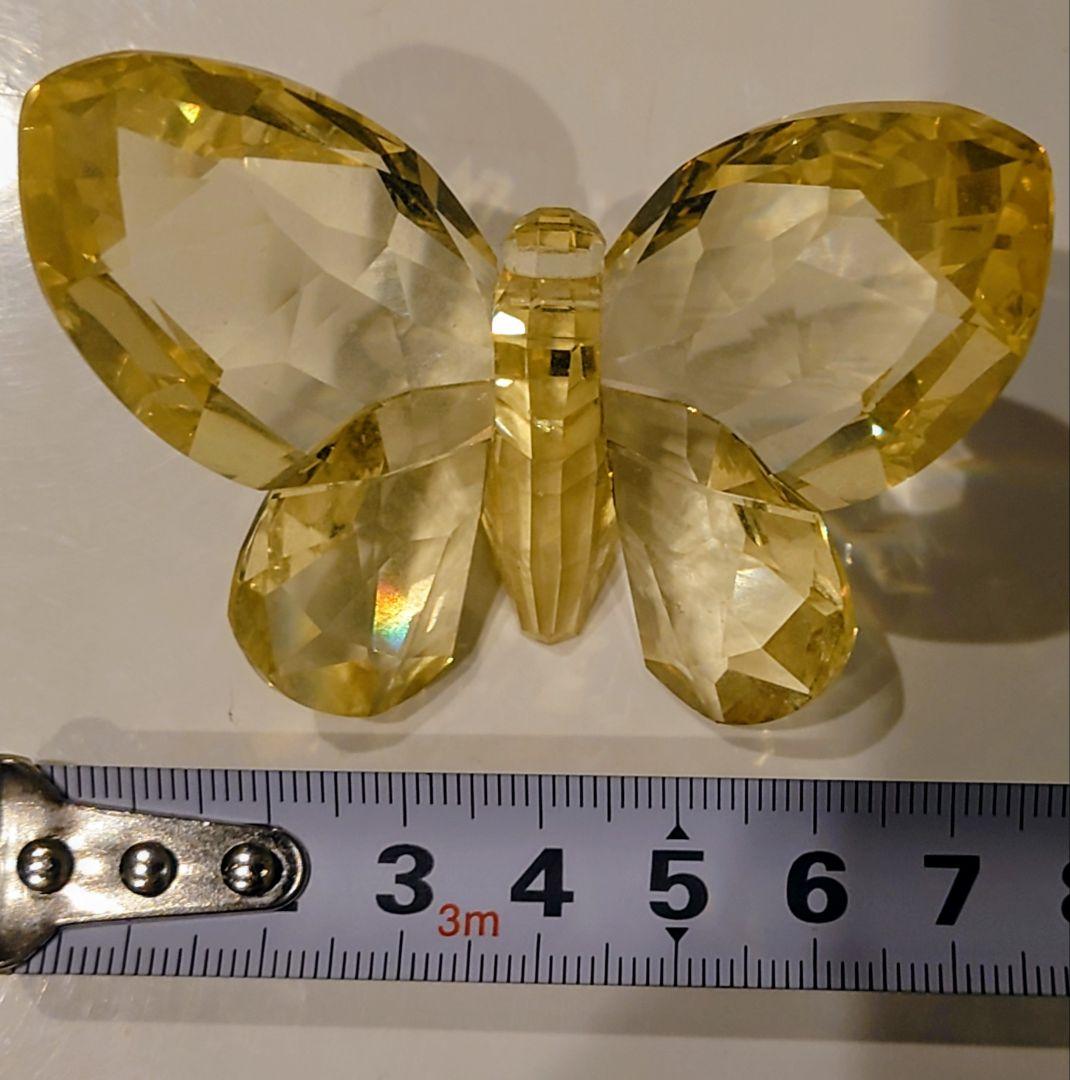 スワロフスキー SWAROVSKI クリスタル 蝶 バタフライ 置物