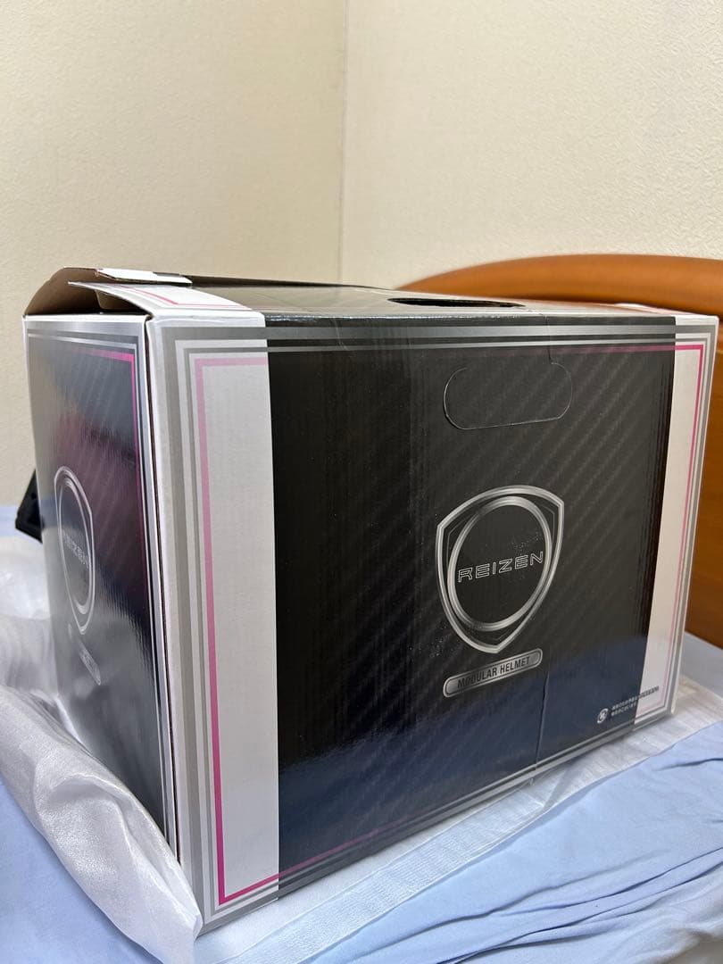 REIZEN ホワイト システムヘルメット 美品ですがジャンク