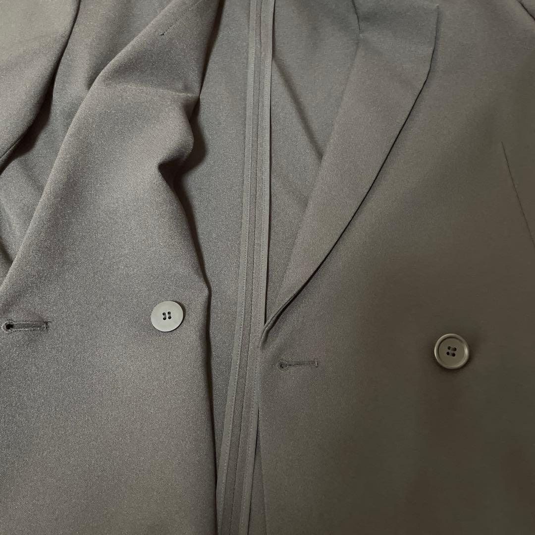 【美品】PLST プレミアムオックスパンツスーツ上下3点セット ブラックLサイズ