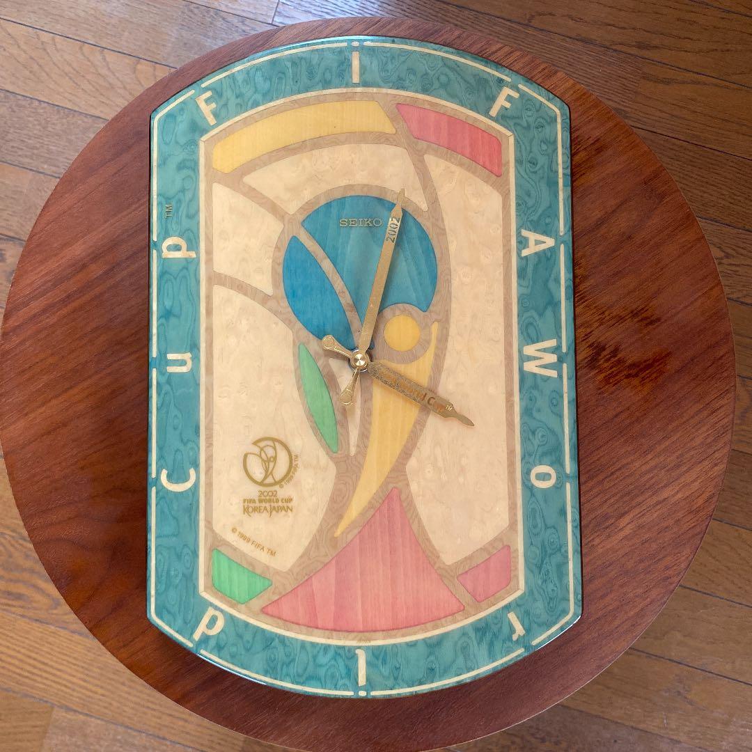 Seiko 壁掛け時計　ワールドカップ2002