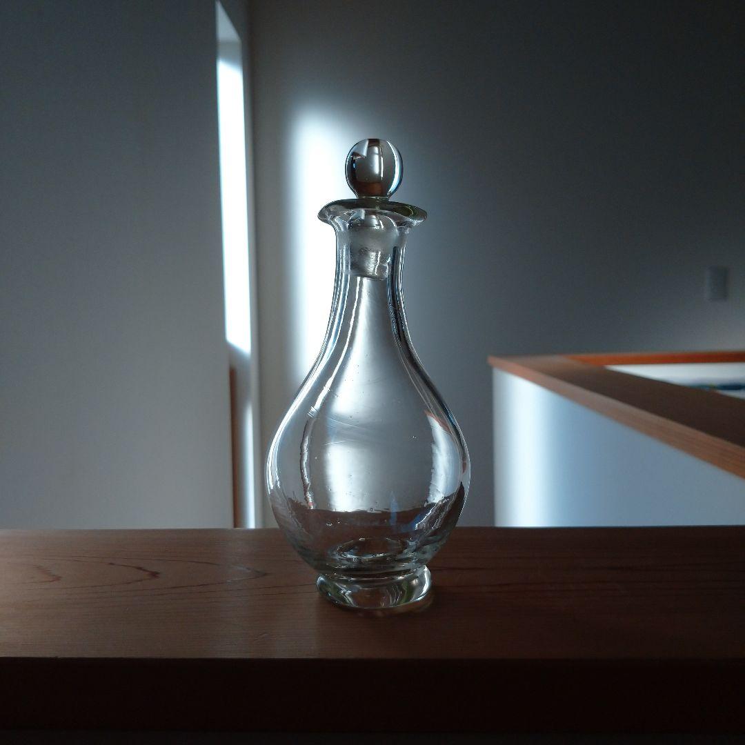 小谷眞三倉敷ガラスデキャンタ水差し片口徳利酒器