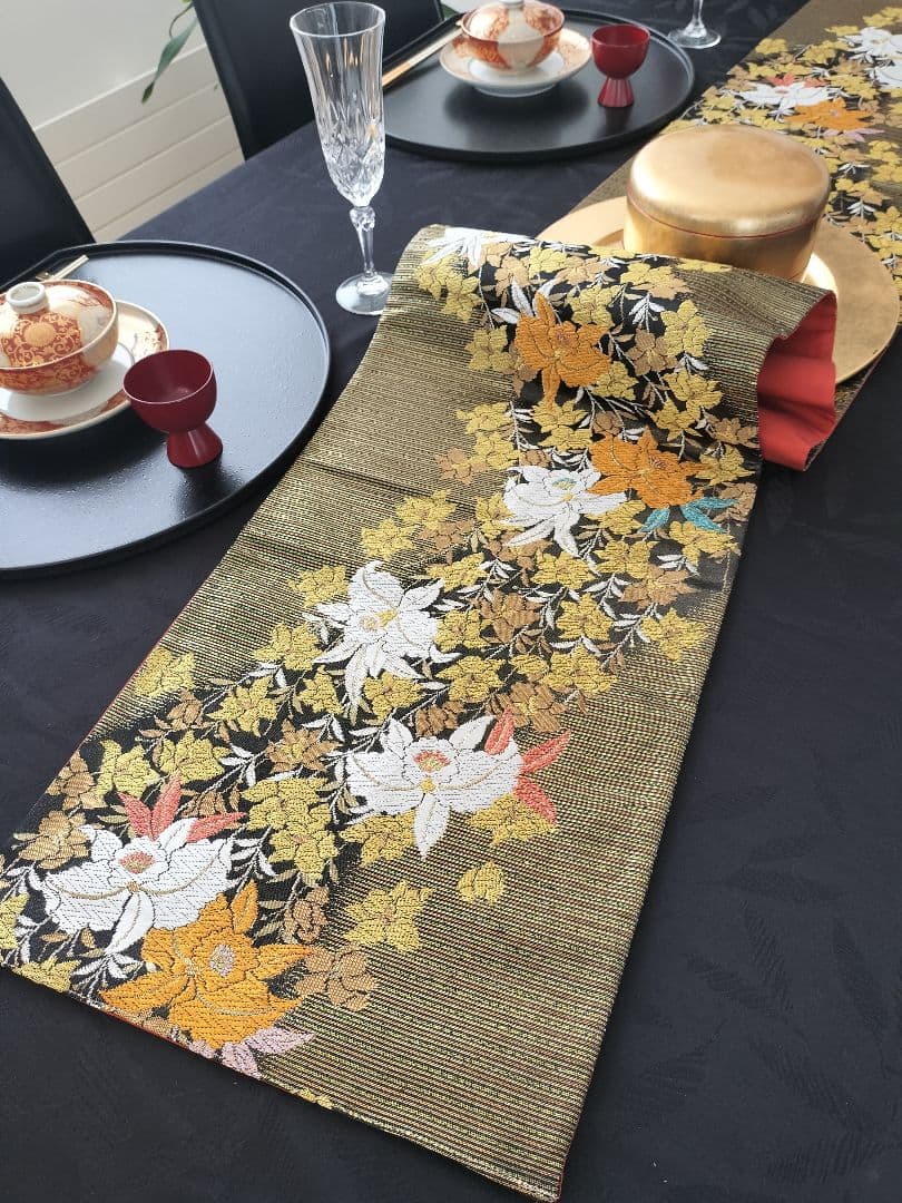 sweetylily　A878★逸品‼️豪華刺繍‼️ランナー2m10cm