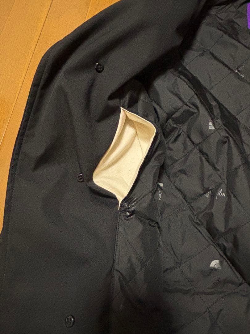 ア*ー様 黒 Mサイズ BEAMS別注ノースフェイス パープルレーベル ステンカ