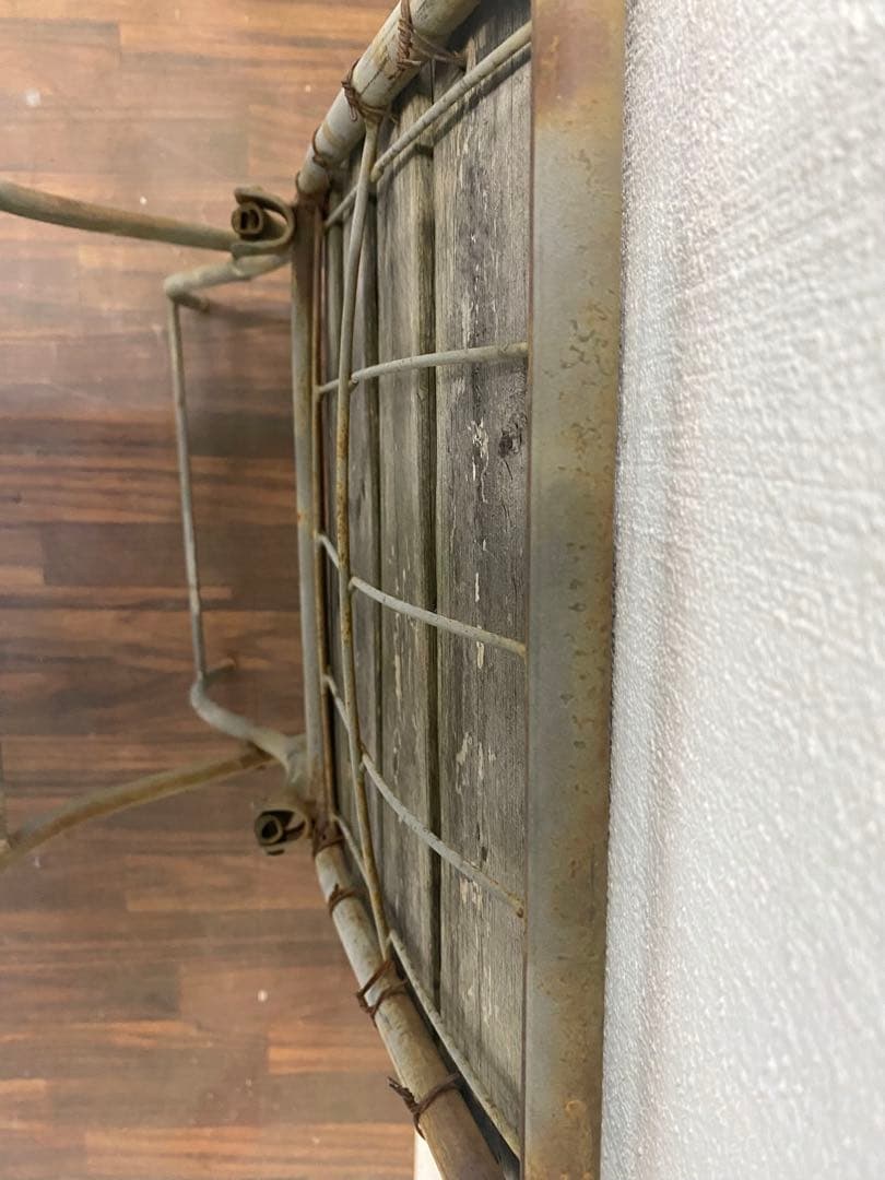 ヴィンテージ風　折りたたみ椅子　アンティーク