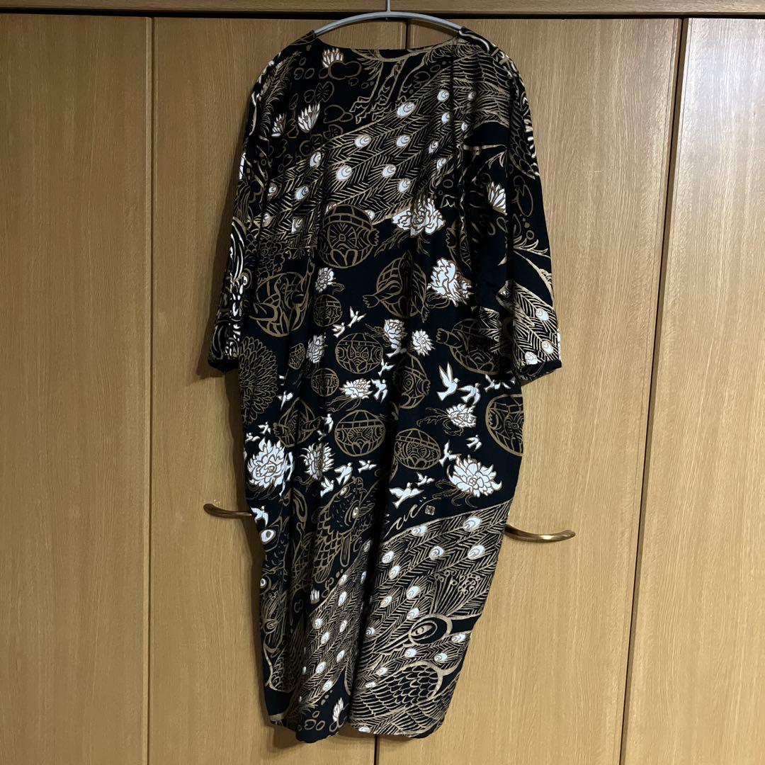 SOU・SOU 高島縮　薙刀長方形衣／平安四神