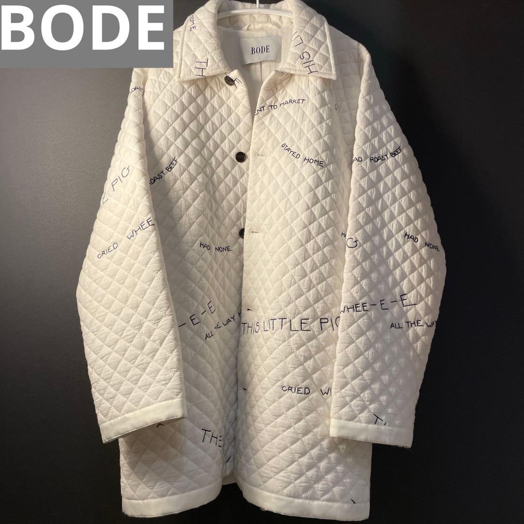 BODE ボーディ　ステンカラーコート　キルティング　rier