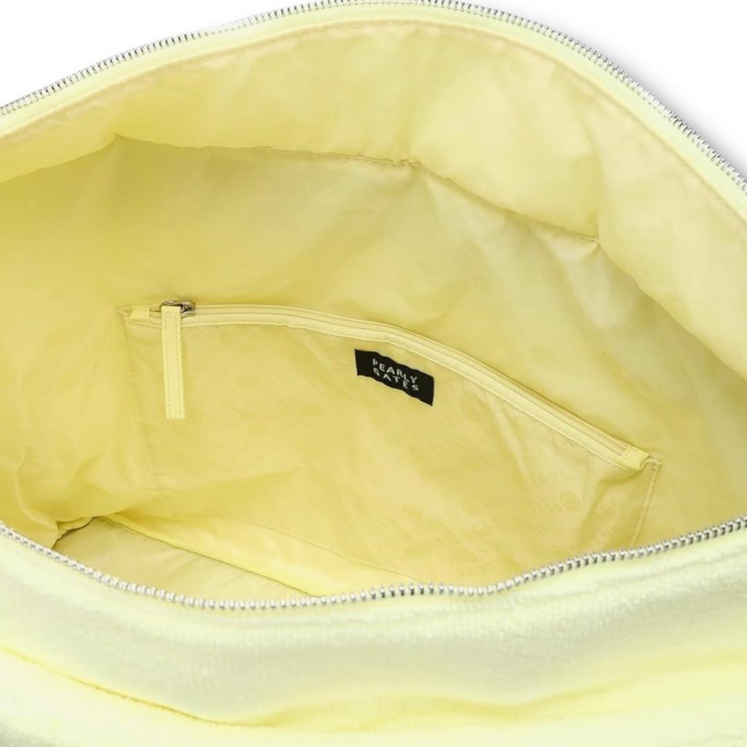 パーリーゲイツ 定価3万 パイル 大容量 ロッカー バッグ ロゴ刺繍 060