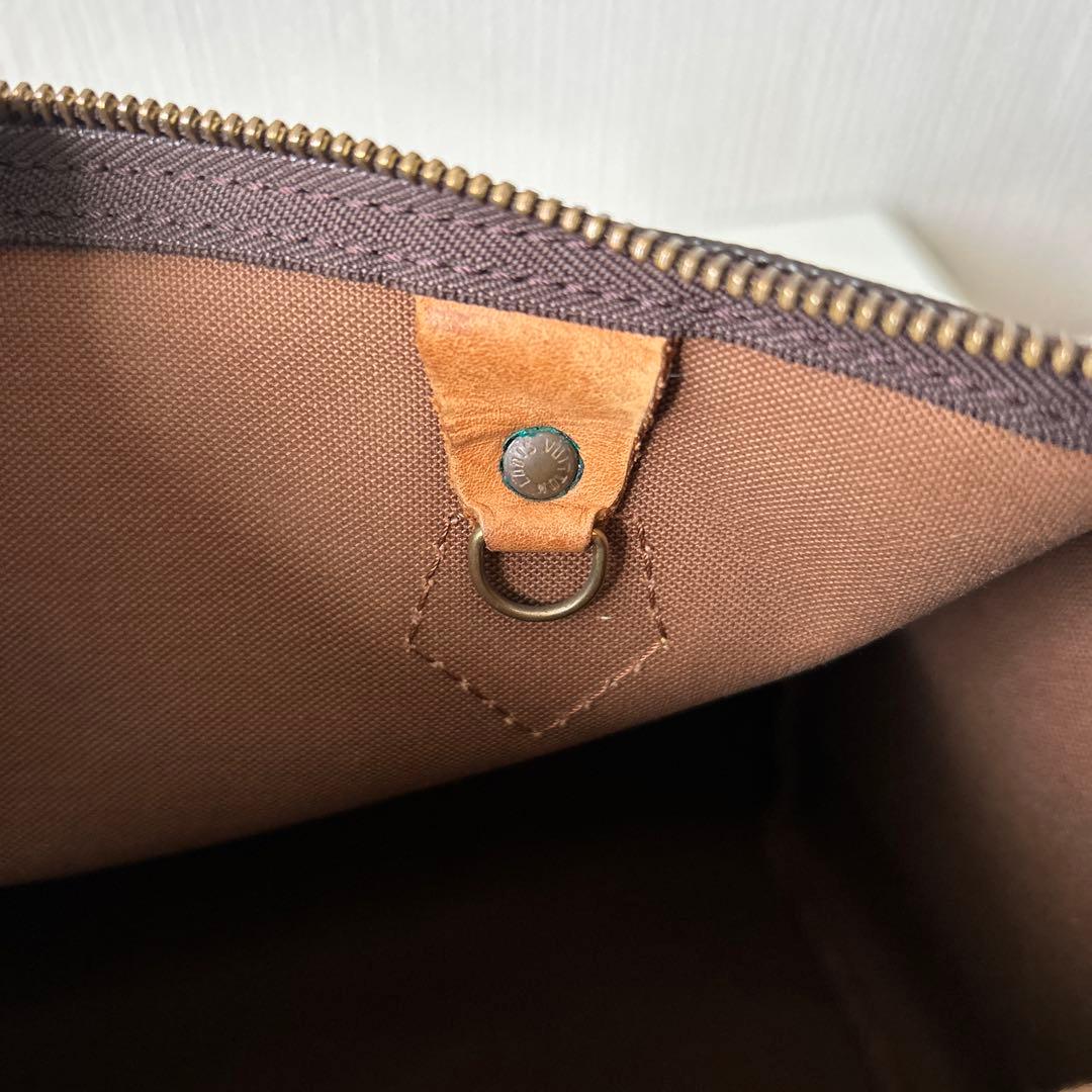 LOUIS VUITTON スピーディ30 モノグラム ミニボストン SN•鍵付