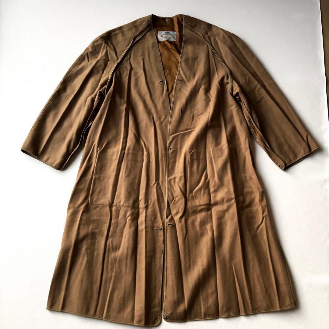 極美品✨アクアスキュータム　トレンチコート　長袖ライナー　ベルト　玉虫　マキシ丈