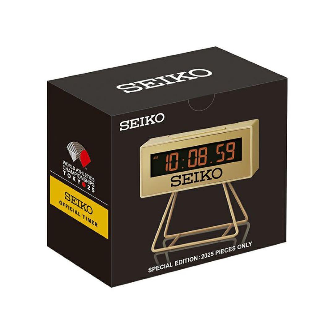 完売　セイコー　ミニスポーツタイマー 世界陸上2025東京大会モデルSQ823G