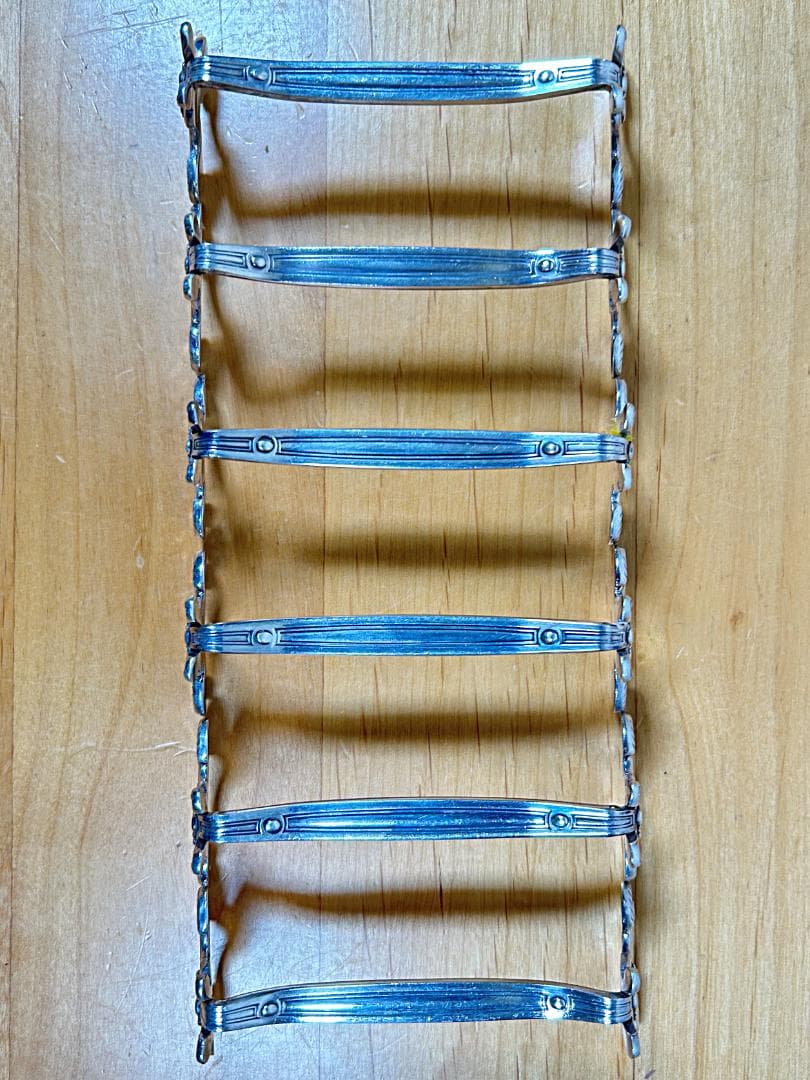 箱付 クリストフル ヴァンドーム アルカンシア ナイフレスト 6個 コキーユ ②