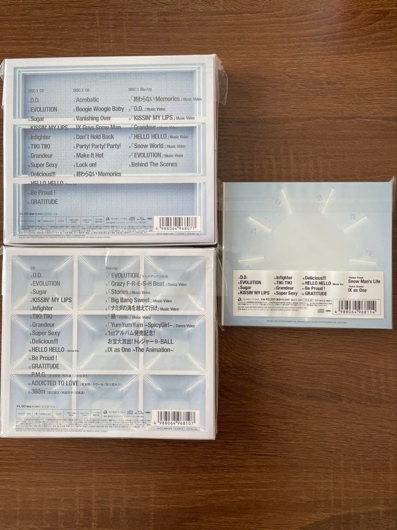 Man アルバムまとめ売り (1st～4th 各3形態・計12枚)