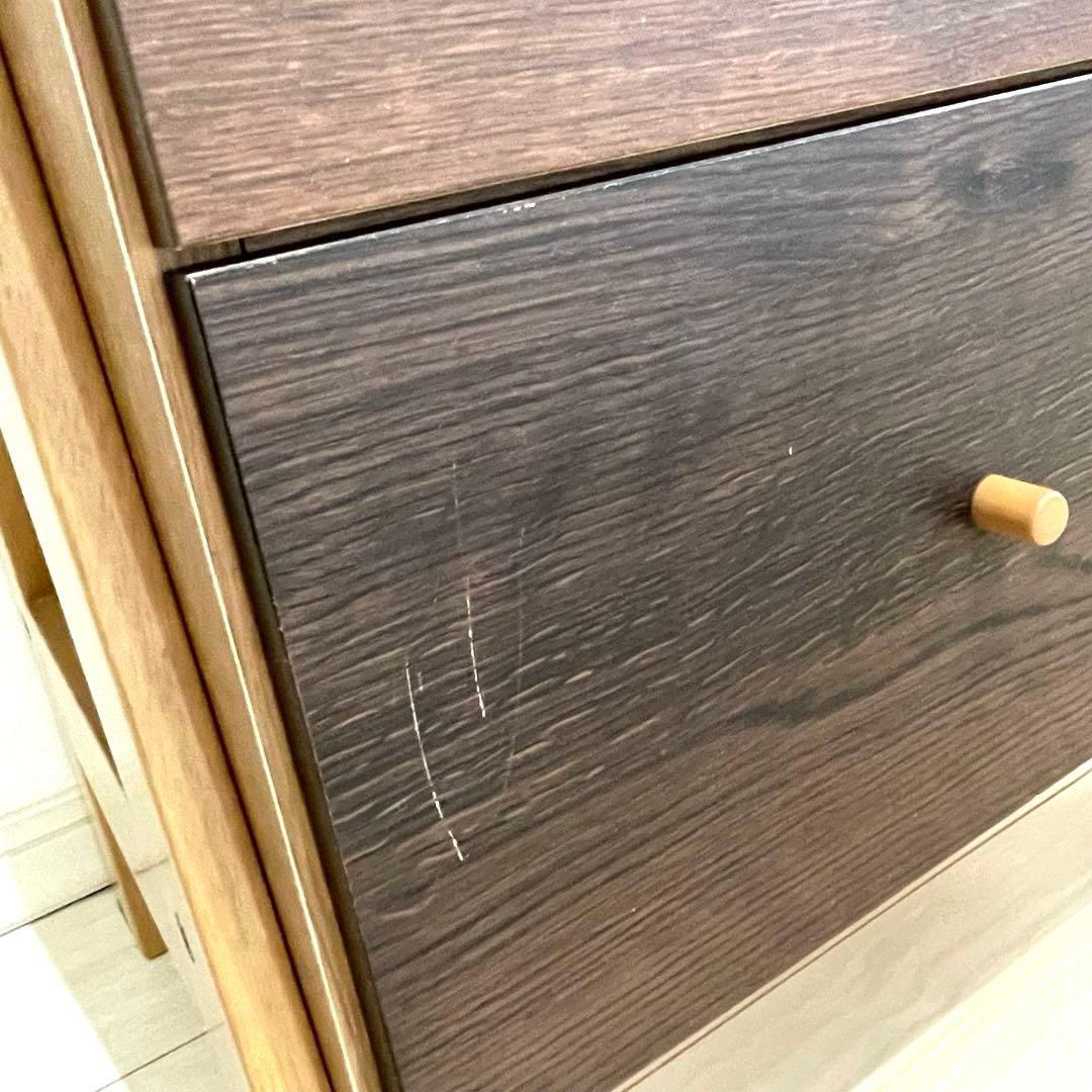 【送料込み‼︎】ニトリ　チェストラック　Nランダム40 飾り棚　ブラウン　おしゃれ