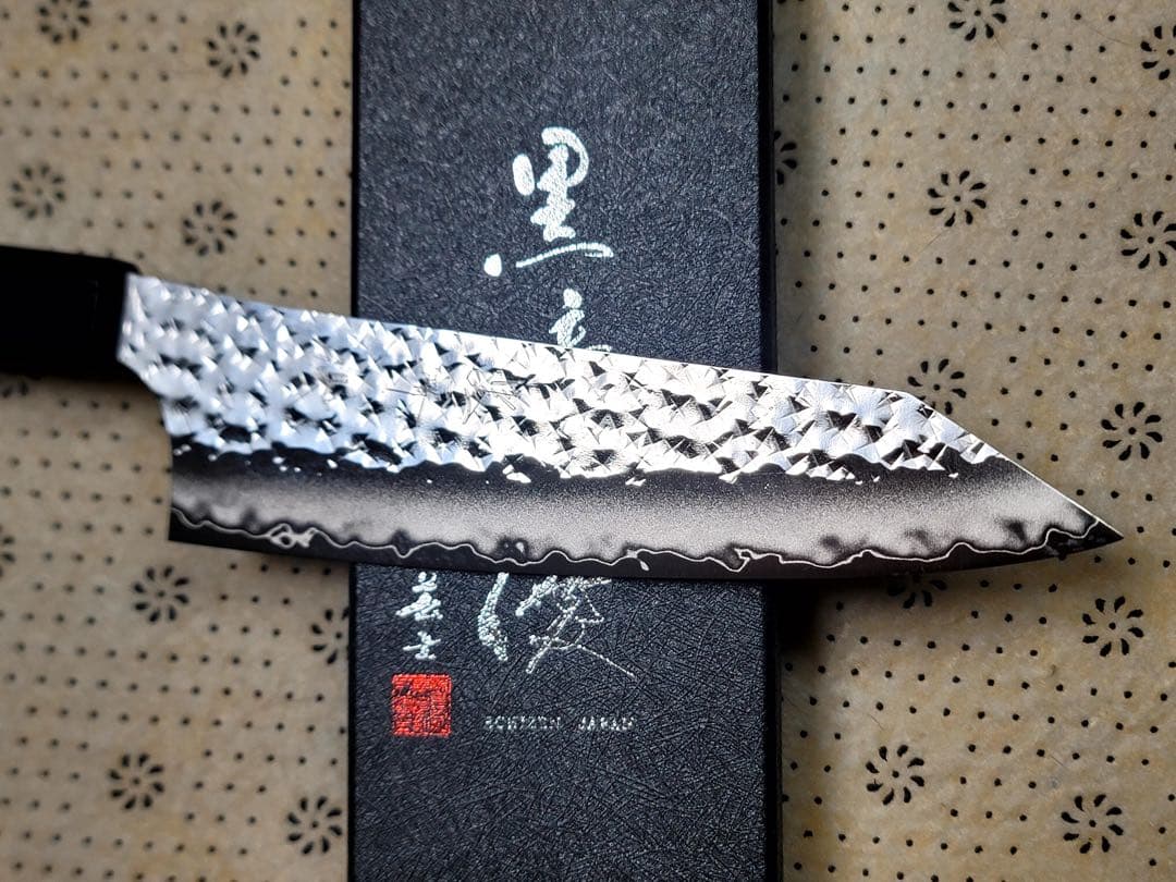 優黒崎　文化　sg2 文化170mm 黒檀柄