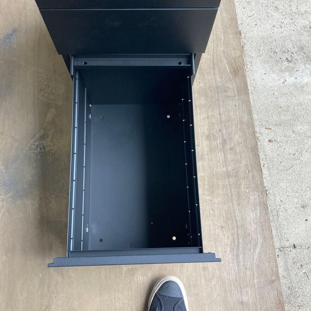 【美品】PLENO 平デスク　 事務机　キャスター付き引き出しセット　1台セット