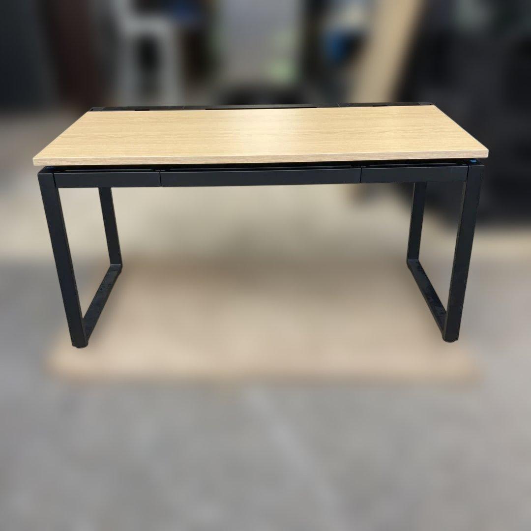 【美品】PLENO 平デスク　 事務机　キャスター付き引き出しセット　1台セット