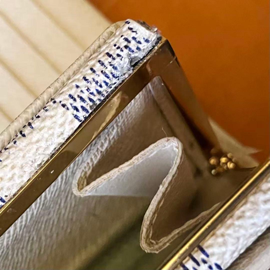 LOUIS VUITTON ダミエ アズールポルトフォイユ ヴイエノワ 訳あり❣️