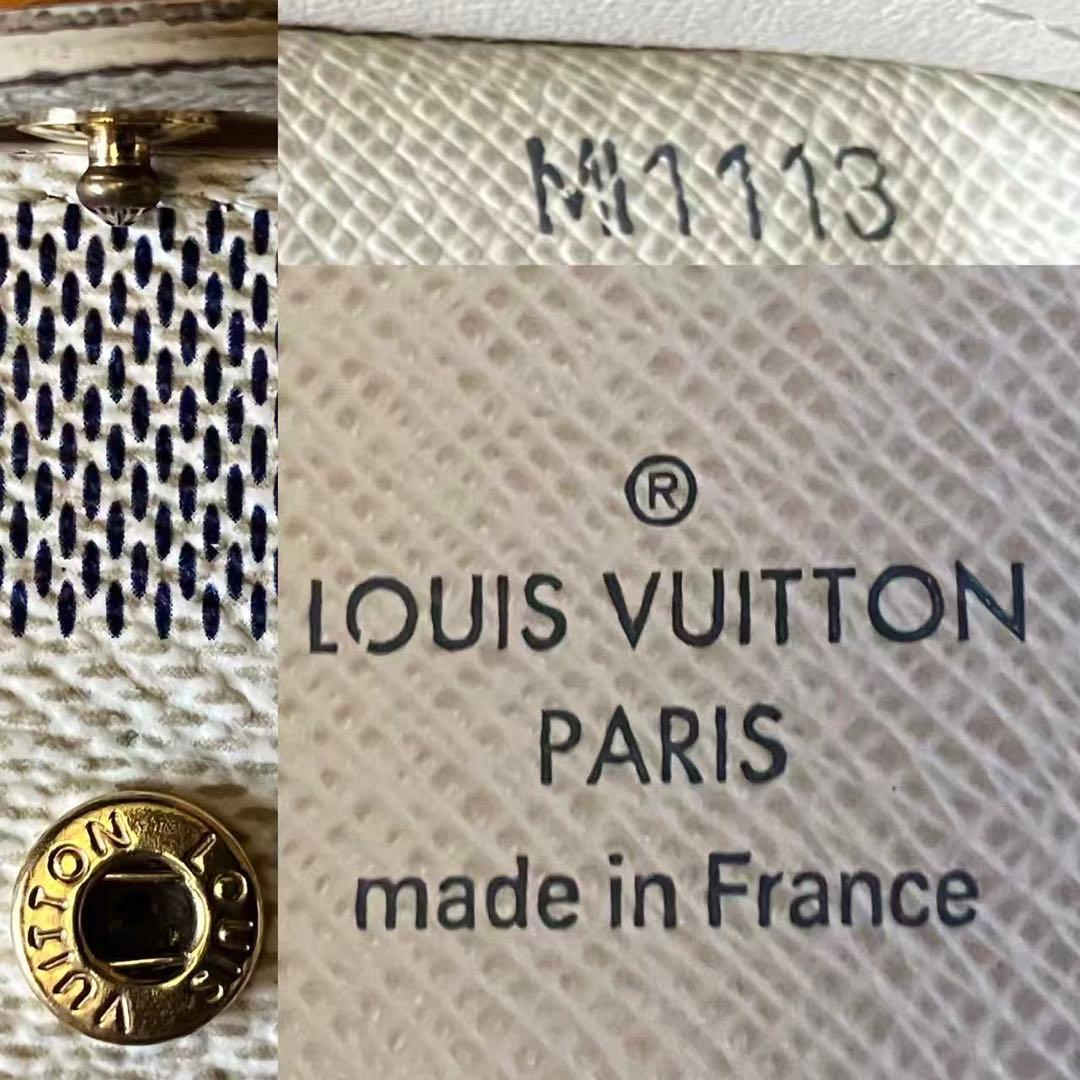 LOUIS VUITTON ダミエ アズールポルトフォイユ ヴイエノワ 訳あり❣️