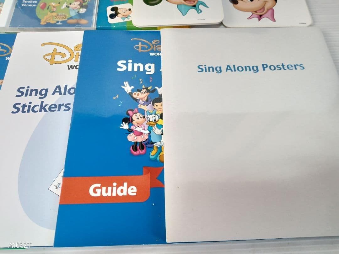 2018年　DWE　ディズニー英語システム　シングアロングセット　新子役