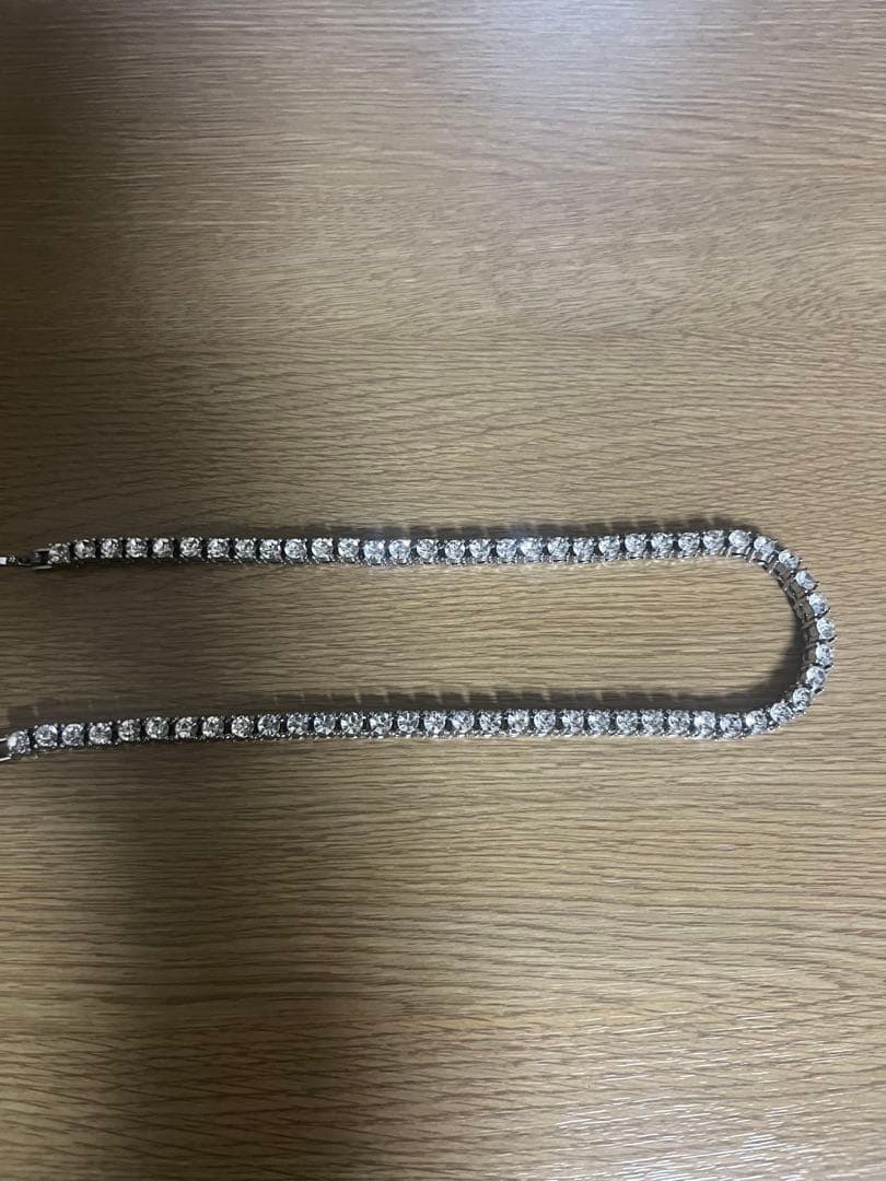 モアサナイト　テニスチェーン　40cm