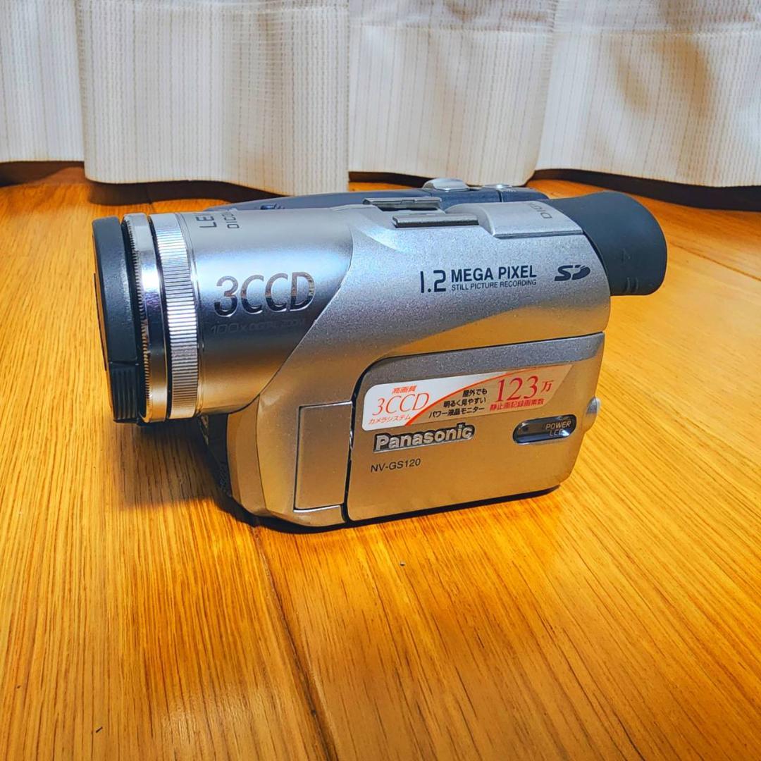 【動作確認済】高画質 Panasonic MiniDV ビデオカメラ セット
