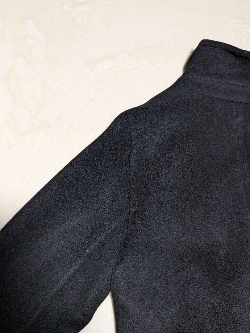 MaxMara マックスマーラ　マキシ丈　スーパーロングコート　黒　銀タグ