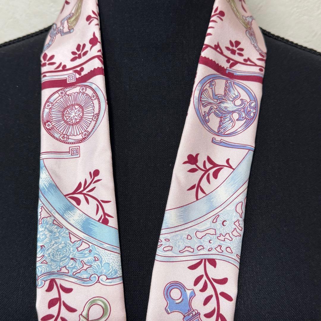 HERMES エルメス ツイリー 鎧 リミックス リボンスカーフ