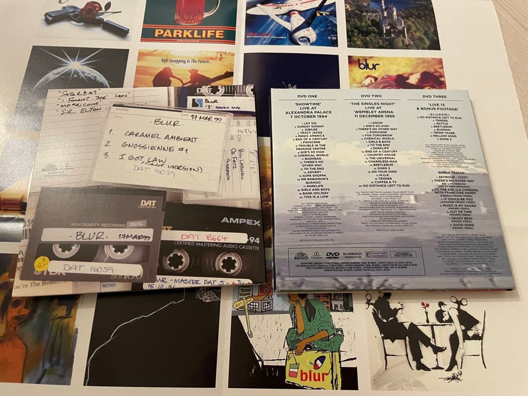 【廃盤】BLUR 21 BOX(CD. 7inch(レコード). DVD)