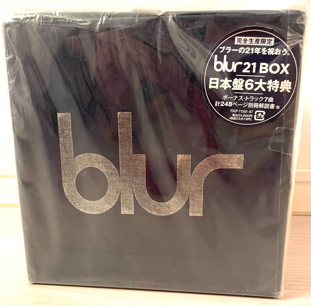 【廃盤】BLUR 21 BOX(CD. 7inch(レコード). DVD)