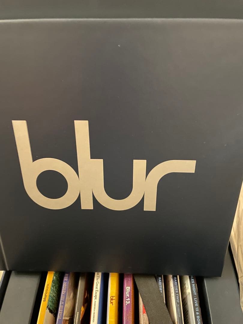 【廃盤】BLUR 21 BOX(CD. 7inch(レコード). DVD)