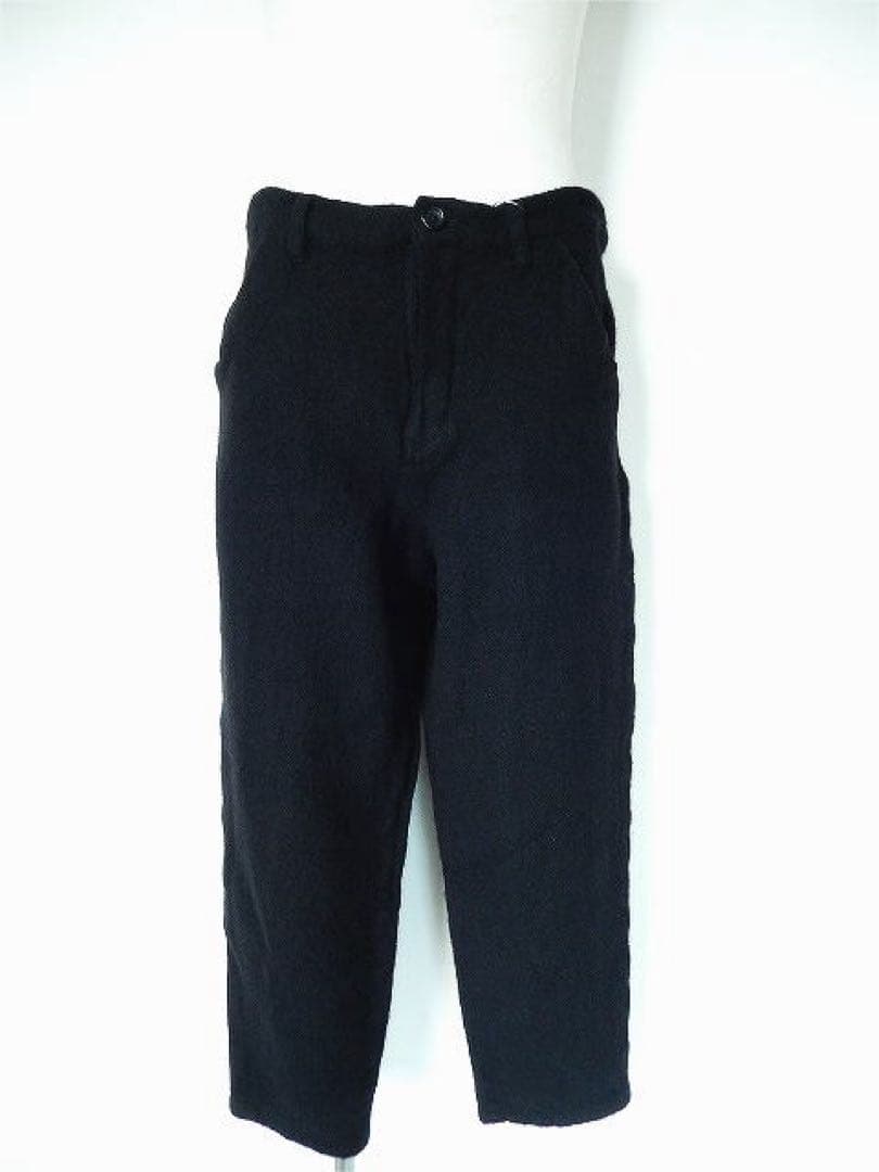 COMME des GARÇONS SHIRT AW22 縮絨黒パンツ