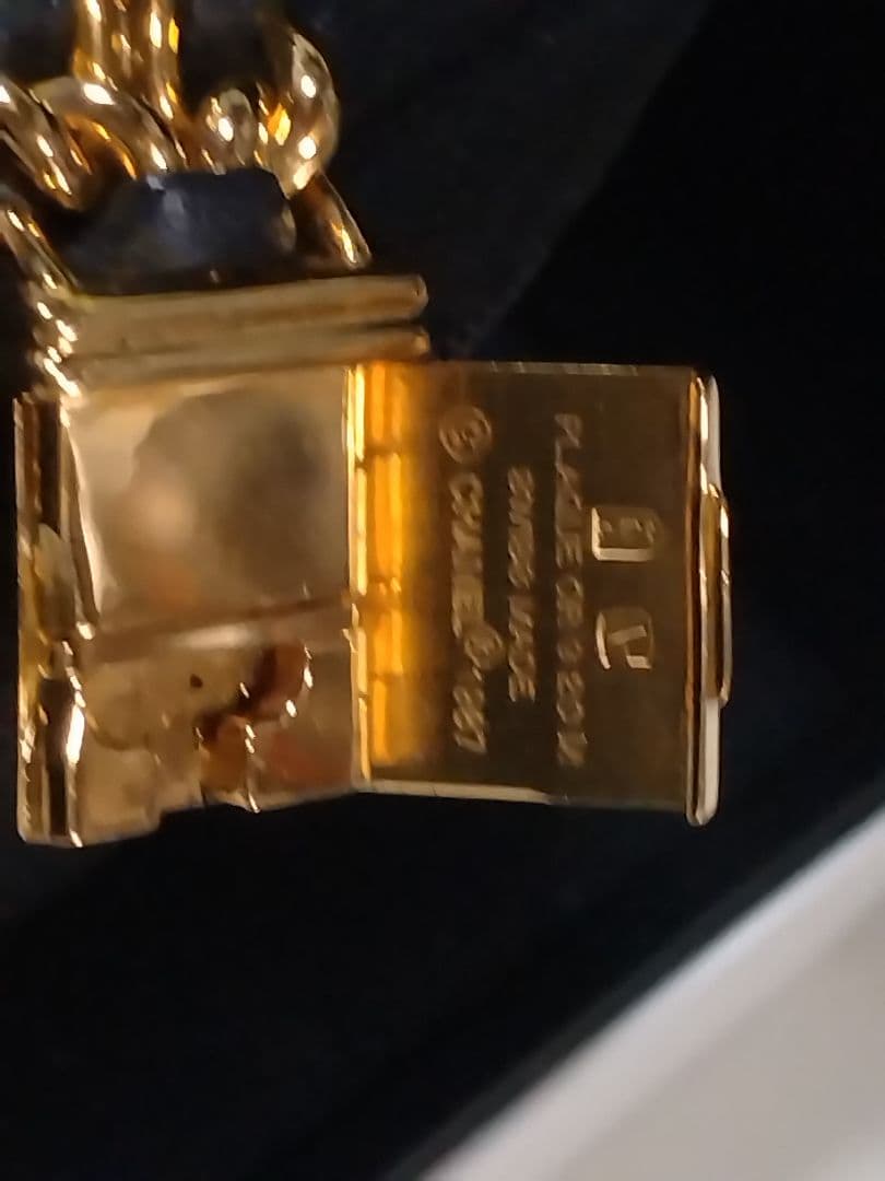 CHANEL クォーツ腕時計 ブラック/ゴールド　サイズM　プルミエール　保証書