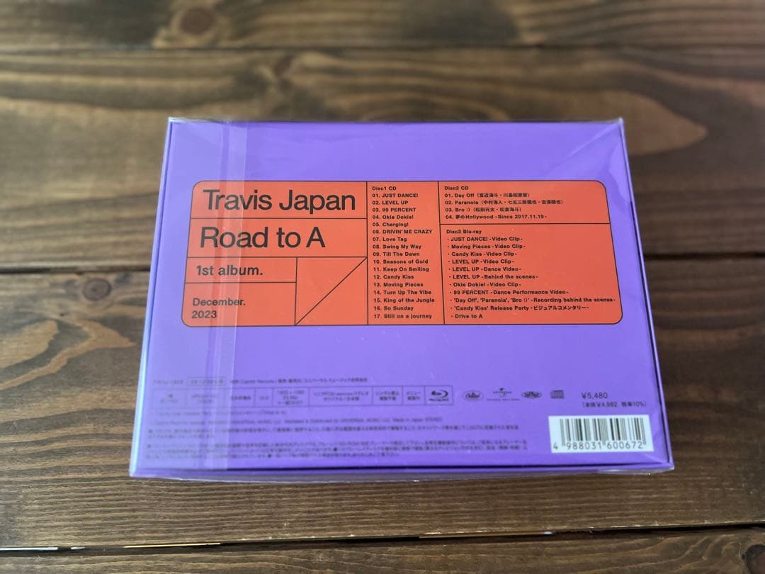 Travis Japan 1st ALBUM 「Road to A」 FC限定盤