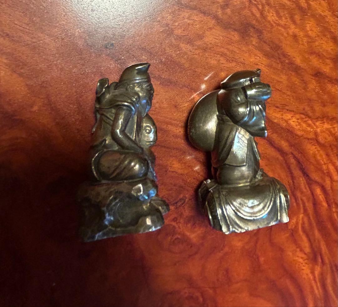 銀　900 置物 二つセット