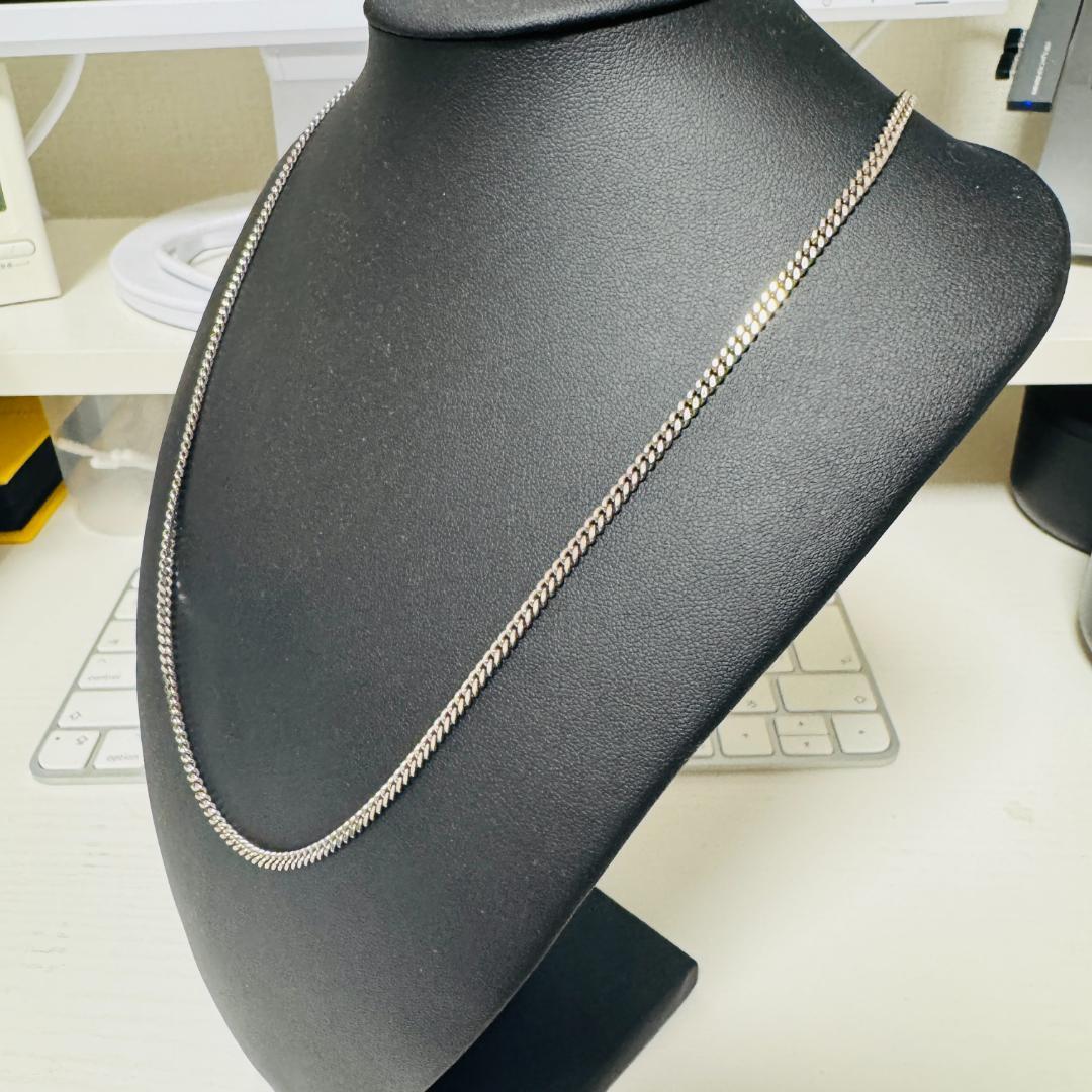 【箱付】TOMWOOD トムウッド カーブチェーン M ネックレス SV925