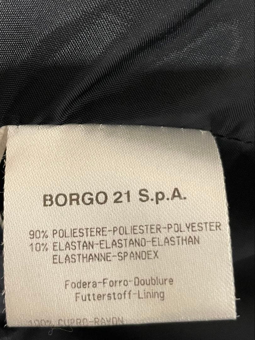 最高級 ジョルジオアルマーニ ストレッチセットアップスーツBORGO 21