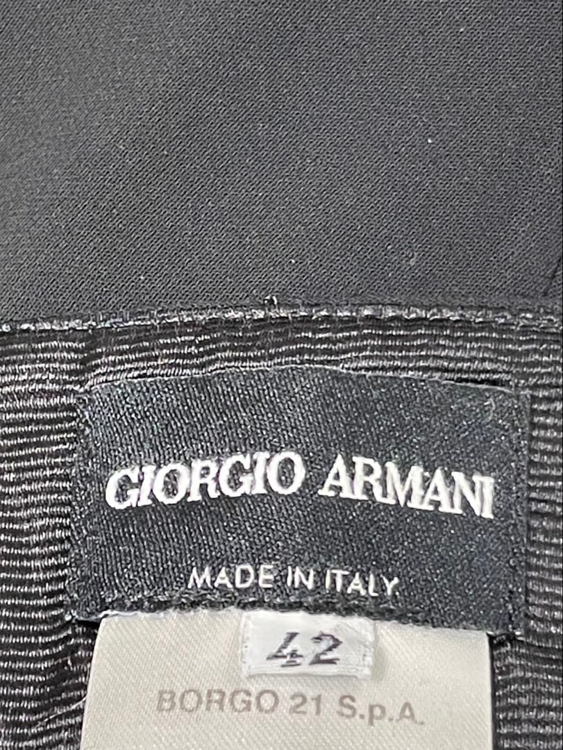 最高級 ジョルジオアルマーニ ストレッチセットアップスーツBORGO 21