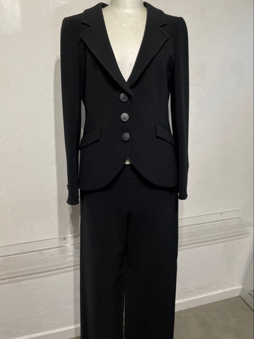 最高級 ジョルジオアルマーニ ストレッチセットアップスーツBORGO 21