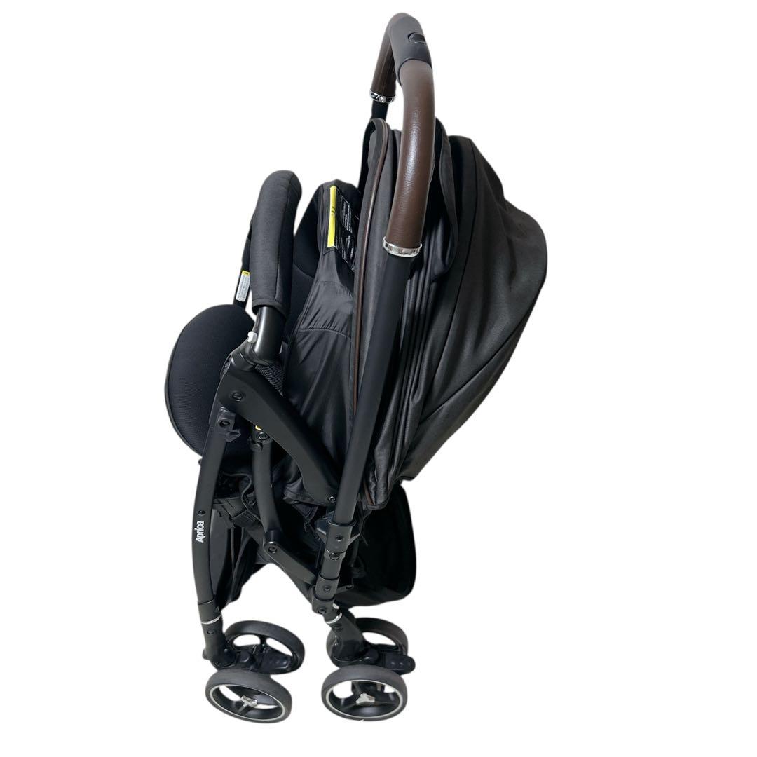 極美品　Aprica ラクーナクッションフリーAB 上位モデル ベビーカー