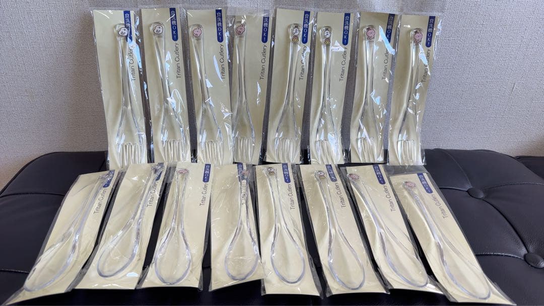 カナヘイの小動物ゆるっとタウン限定スプーンフォークセット廃盤品