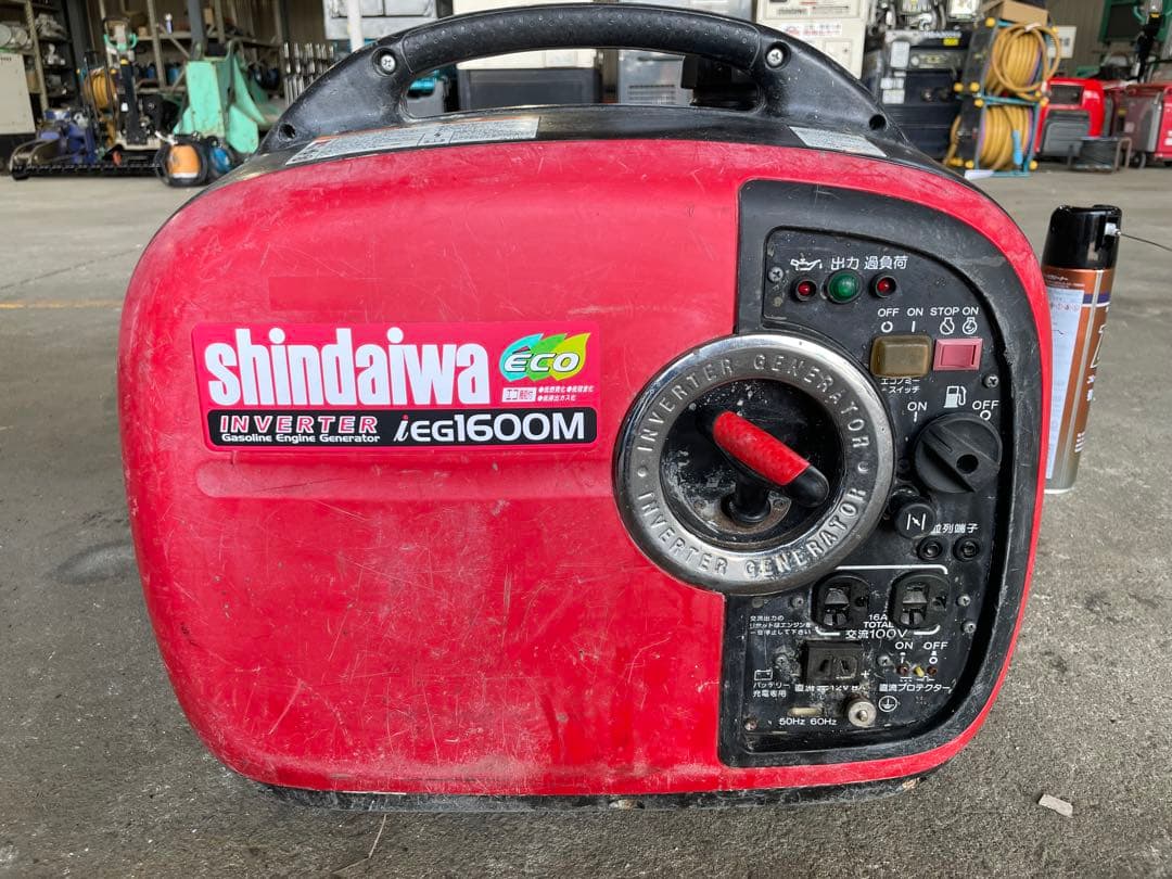 新ダイワ　1.6kva インバータ発電機　ポータブル発電機