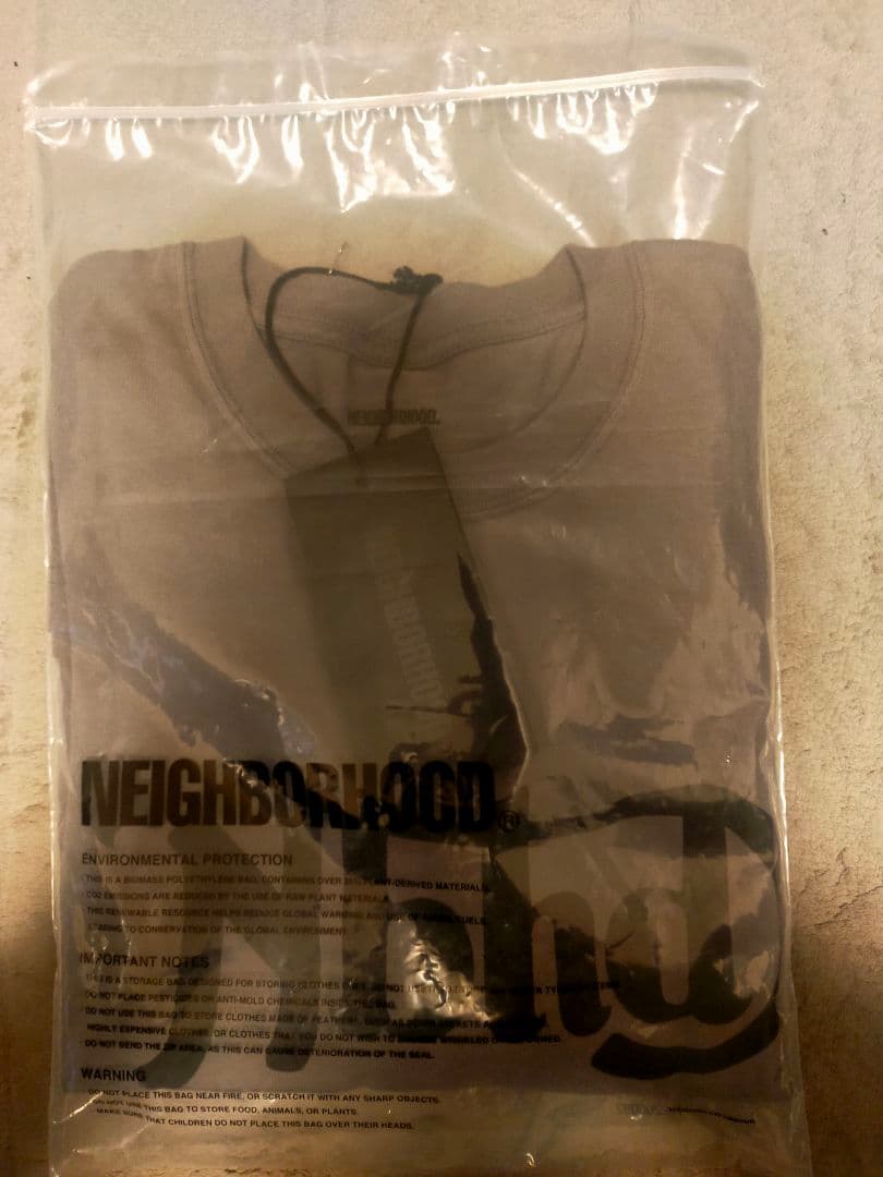 NEIGHBORHOOD ネイバーフッド グレー 長袖Tシャツ L　新品 未使用