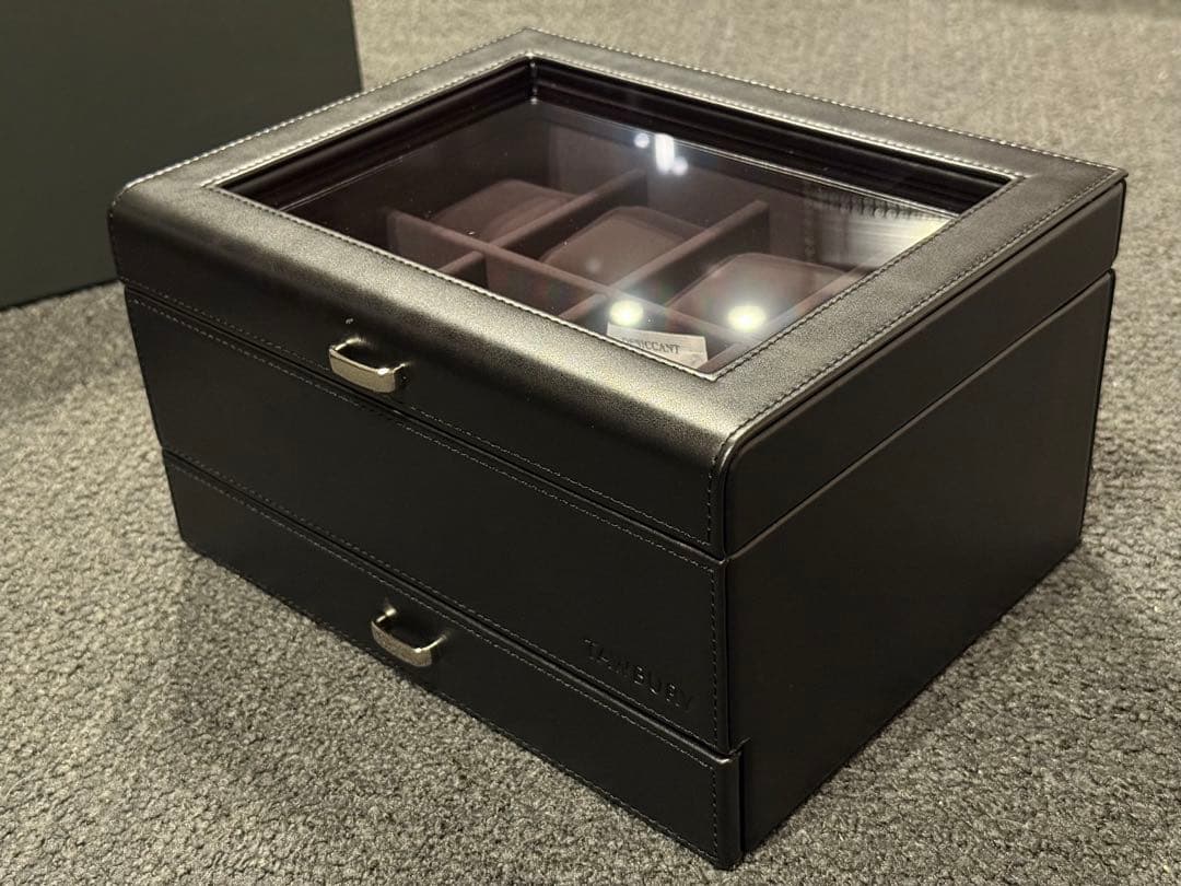 【じぇい】TAWBURY時計収納ボックス　Bayswater8スロット