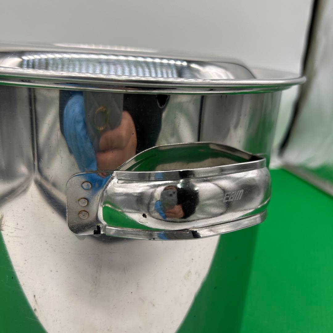 寸胴鍋　キッチンポット　33 24 セット　ステンレス　28ℓ 10ℓ