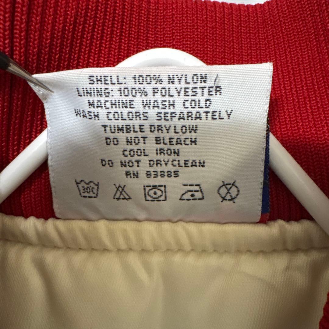 90s NBA 全チームロゴ オールチーム 中綿ジャケット スタジャン